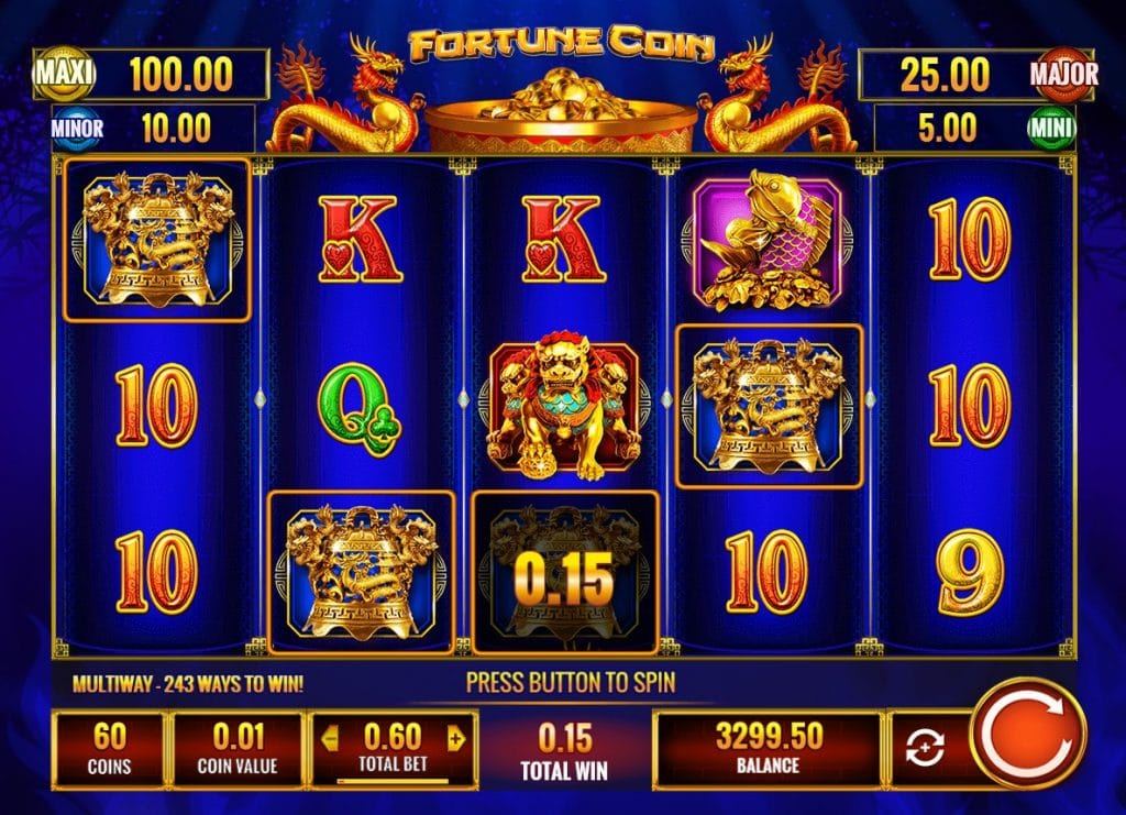 Fortune Coin Screenshot 4 - real gameplay view